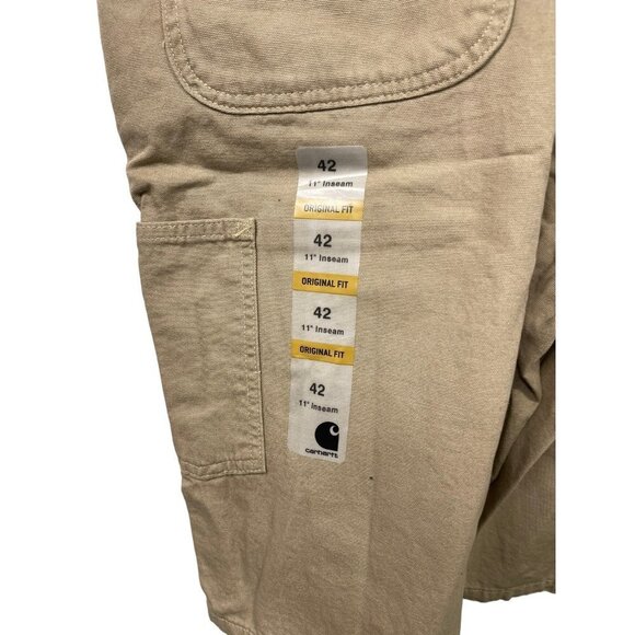 NEW Carhartt Canvas Utility Shorts Original Fit 11in Seam Men’s Size 42 - Picture 3 of 5